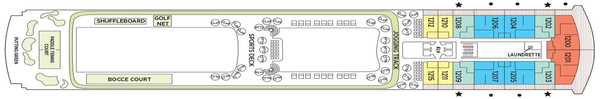Deck 12 plan